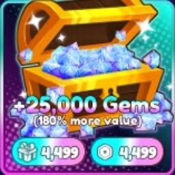 Anime Reborn - 25000 Gems - 25000 Diamond ( Gift) 0